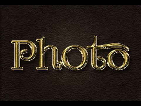 Gold font psd download for youtube download